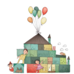 Un castillo de libros